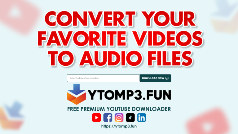 YouTube Vid to MP3: Convert Your Favorite Videos to Audio Files for Free