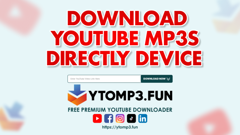 How to Download YouTube MP3s Directly to Your Device