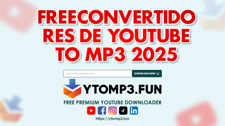 Top Free Convertidores de YouTube to MP3: Safe and Easy Options for 2025