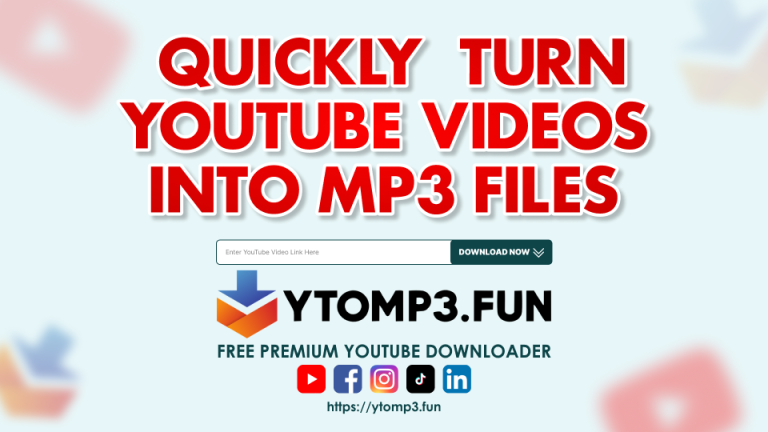 How to Quickly Turn YouTube Videos into MP3 Files