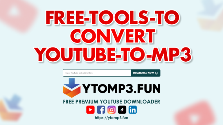 Top Free Tools to Convert YouTube to MP3 Instantly