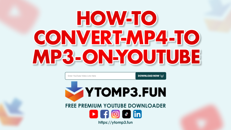 How to Convert MP4 to MP3 on YouTube: A Step-by-Step Tutorial