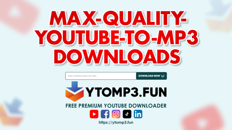 Max Quality YouTube to MP3 Downloads: Tips and Tools You Need