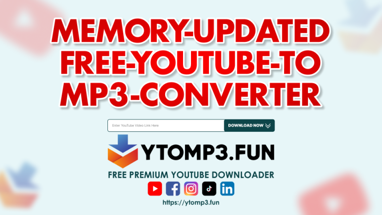 Memory updated Free YouTube to MP3 Converter for Offline Listening