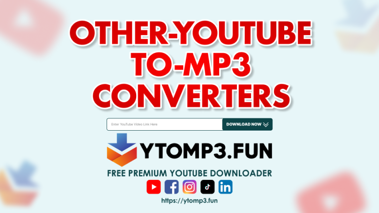 Other YouTube to MP3 Converters: Which Delivers the Best Quality?