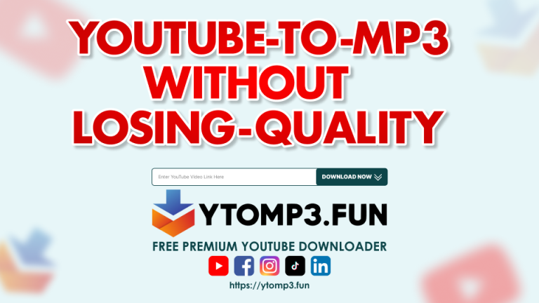 How to Convert YouTube Videos to MP3 Without Losing Quality