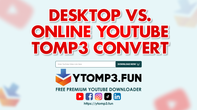 Desktop vs. Online YouTube to MP3 Converters: Which is Best for You?