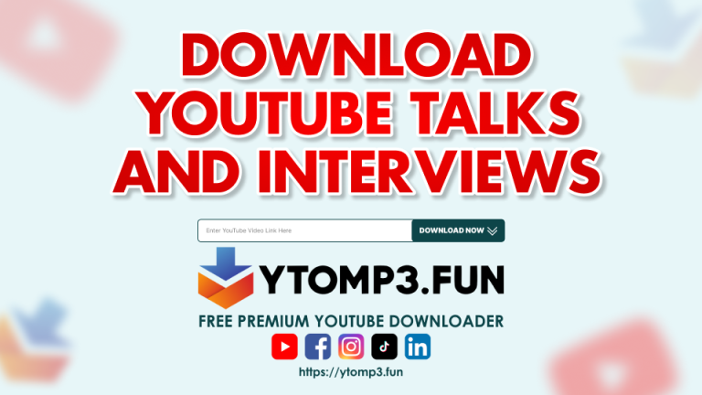 Offline Podcasts: How to Download YouTube Talks and Interviews as MP3s