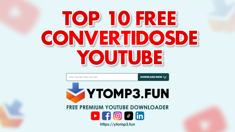 Top 10 Free Convertidores de YouTube to MP3: Reliable Tools You Can Trust