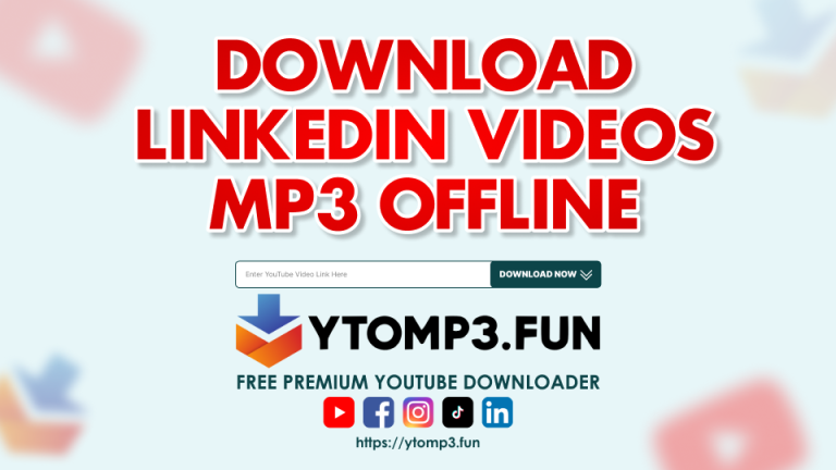 How to Download LinkedIn Videos as MP3 Files for Offline Listening