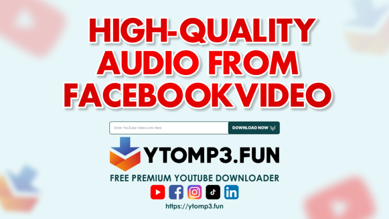 Step-by-Step Guide to Extract High-Quality Audio from Facebook Videos