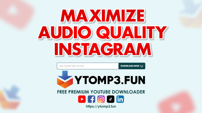 Maximize Audio Quality: Convert Instagram Clips to 320kbps MP3s