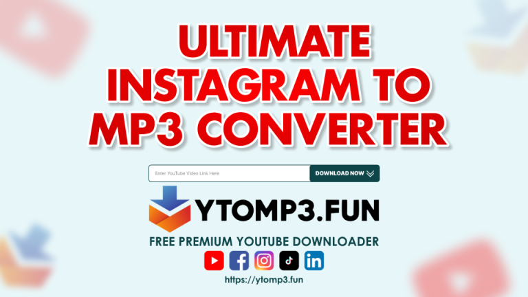 The Ultimate Instagram to MP3 Converter: How to Get 320kbps Audio