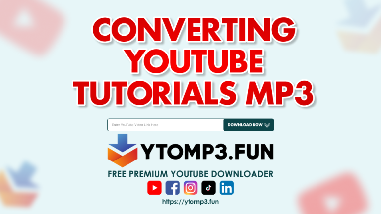 The Best Tools for Converting YouTube Tutorials to MP3 for Mobile Learning