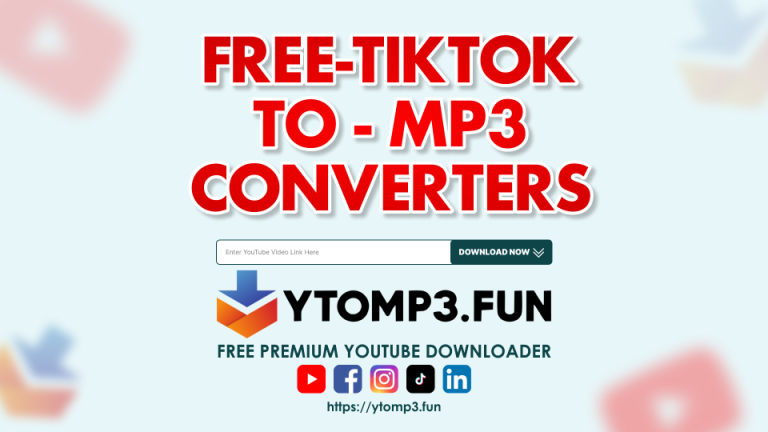 Top Free TikTok to MP3 Converters in 2025