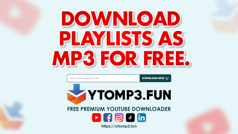 How to Download YouTube Playlists as MP3 for Free.