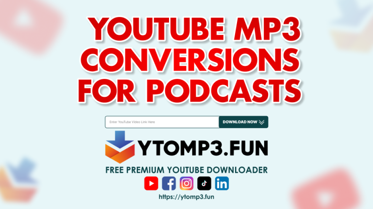 How to Optimize YouTube to MP3 Conversions for Podcasts