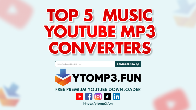 The Top 5 YouTube to MP3 Converters for Music Playlists